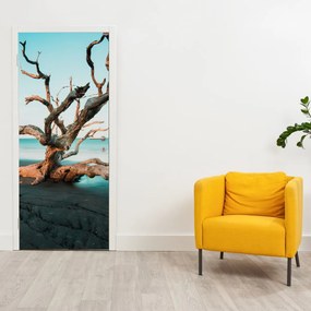 Fotótapéta ajtóra - A tengerparton (95x205cm)