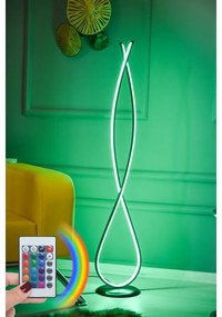 Állólámpa, Infinity Fekete - Multicolor