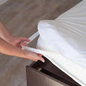 Vízhatlan matracvédő 140x200 cm szállodai használatra