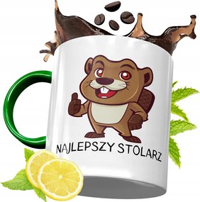 Zöld Bögre Asztalosnak Születésnapra Ajándék fényképes nyomtatással