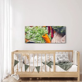 Zöldségek képe (120x50 cm)
