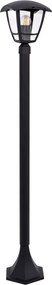 KAJA K-8202 NAPOLI Fekete Színű Kültéri Állólámpa 1xE27 15W IP44