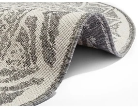 Siruma szürke-krémszínű kültéri szőnyeg, ø 200 cm - NORTHRUGS