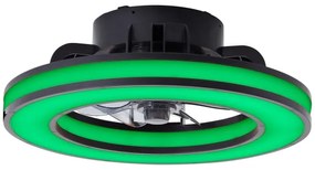 Brilliant - LED RGBW Dimmelhető mennyezeti ventilátor MONDELLO LED/26W/230V + távirányító