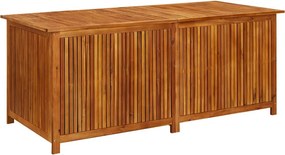 vidaXL tömör akácfa kerti tárolóláda 175 x 80 x 75 cm
