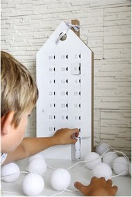 Adventi naptár ezüstszínű számokkal - Unlimited Design for kids