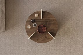 Oalla - Walnut, Travertine