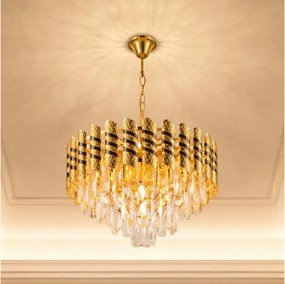 Brilagi - CRISTAL láncos csillár 5xE14/40W/230V Ø 38 cm