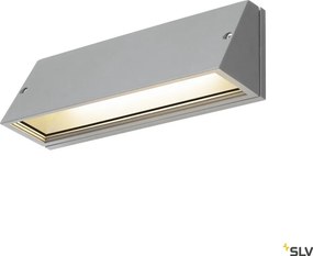 SLV 1003454 PEMA Modern Kültéri Fali Lámpa Átlátszó, Szürke LED IP65