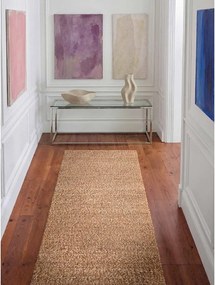 Bézs kézi szövésű buklé futószőnyeg 80x200 cm Notting Hill Portobello – Ted Baker