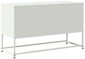 fehér acél TV-szekrény 100,5x39x60,5 cm