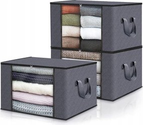 Szekrény rendszerező cipősdoboz ruhatároló 90l puha