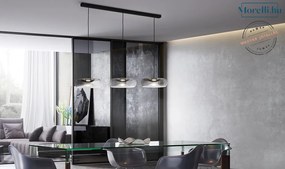 CANGINI-&-TUCCI 1517-120-3L FOLD Átlátszó Színű Függeszték LED 17W IP20
