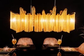 ROYAL luxus függőlámpa - 118cm - arany