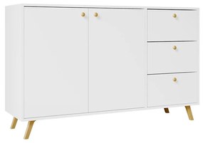 Komód Astradon 2D3S (fehér + arany) . 1103632