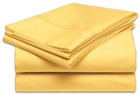 Klasszikus lepedő sárga TiaHome - 200x220cm