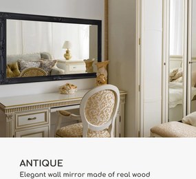 Casa Chic Wembley Fali tükör valódi fából Téglalap alakú 140 x 75 cm
