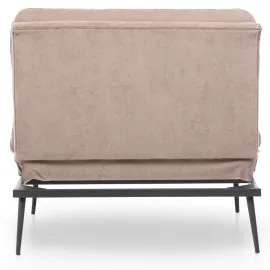 SPEAKY kihúzható fotel barna