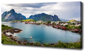 Feszített vászonkép Lofoten norvégia oc-151856257