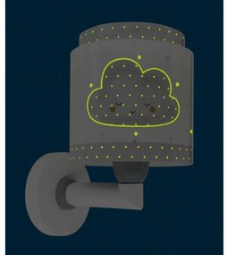 Dalber 76019E - Gyerek fali lámpa BABY DREAMS 1xE27/15W/230V szürke