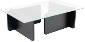 Flavio Wooden Black konferenciaasztal
