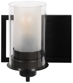 Fekete-fehér fali lámpa – Ixia