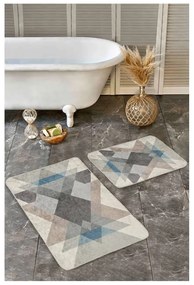 Bársony fürdőszobai kilépő szett 2 db-os 60x100 cm – Mila Home