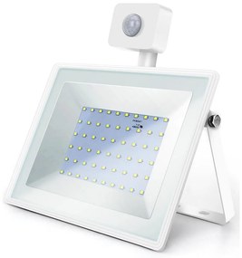 Aigostar B.V. Aigostar - LED Reflektor érzékelővel LED/50W/230V 6400K IP65 fehér AI0318