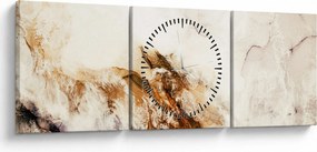 Kép - Absztrakció (órával) (90x30 cm)