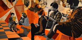 Poszter 91,3x44,5cm Párbeszéd tér