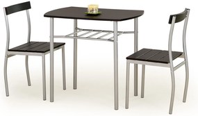 Étkező szett Lizze (2 fő részére) (wenge). 769100