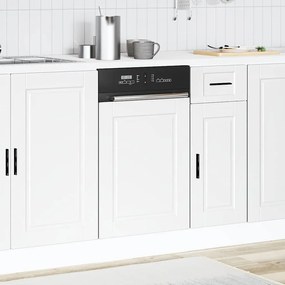 mosogatógép panel Porto&quot; Fehér 45x1,5x67 cm Mérnöki fa&quot;