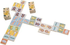 FreeON free2play Domino Safari – Fa társasjáték - 28 db-os