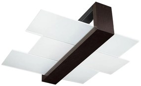 Sollux SL.0074 - Mennyezeti lámpa FENIKS 2 2xE27/60W/230V wenge