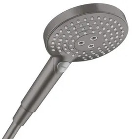 Hansgrohe Raindance-Select kézi zuhany kerek csiszolt fekete króm 26530340