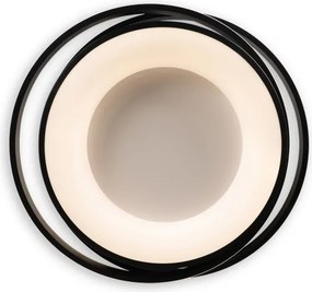 BRILAGI - LED dimmelhető mennyezeti lámpatest FLARE LED/84W/230V 47x51 cm fekete + távirányító