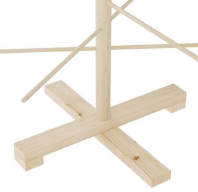 tömör fenyő karácsonyfa dekorációnak 125 cm