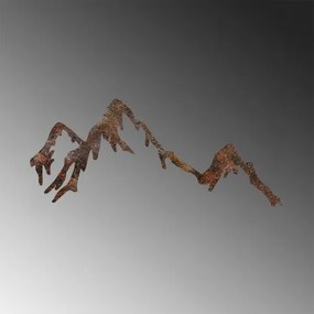 Fali dekoráció 45x70 cm hegy fém