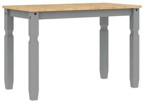Corona szürke tömör fenyőfa ebédlőasztal 112 x 60 x 75 cm