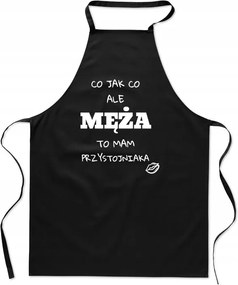 Konyhai kötény Mi van, de a férjemnek van egy jóképű ajándéka a szakácsnak