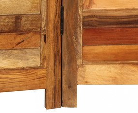 szobaelválasztó fal újrahasznosított tömör fából, 170 cm