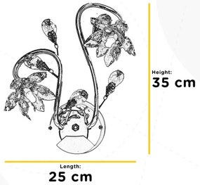 ONLI - Fali lámpa NINFEA 2xG9/6W/230V