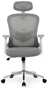 Irodai forgószék hintamechanikával, szürke kárpittal. KA-K2031 GREY