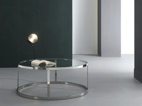 MANISES design üveg dohányzóasztal - 100cm