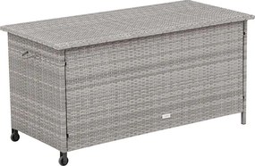 ELEGANZA Rattan tárolódoboz - szürke