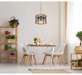 Globo 15661H1 - Csillár zsinóron JEANIE 3xE27/40W/230V átm. 40 cm