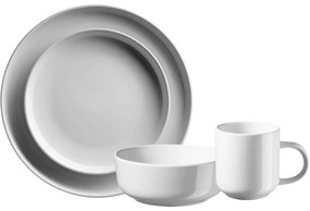 Mäser ALENIA 16 db-os étkészlet, fehér