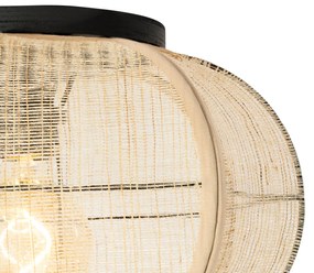 Keleti stílusú mennyezeti lámpa barna - Rob