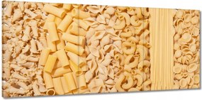 Vászonkép 150x70 Tészta típusok paszta