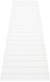 Krémszínű kültéri-beltéri futószőnyeg 70x270 cm Carl Vanilla – Pappelina